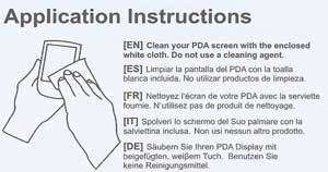 iPod nano screen protector instructions