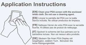iPod nano screen protector instructions