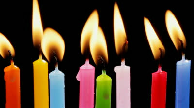 Birthday candles