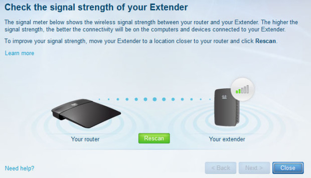 Linksys RE2000 setup