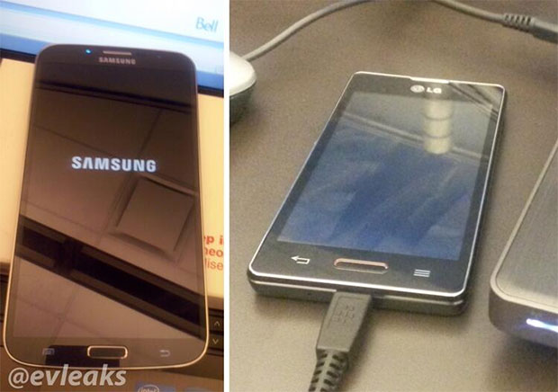 Samsung Galaxy Mega 6.3 and LG Optimus L5 II for Bell