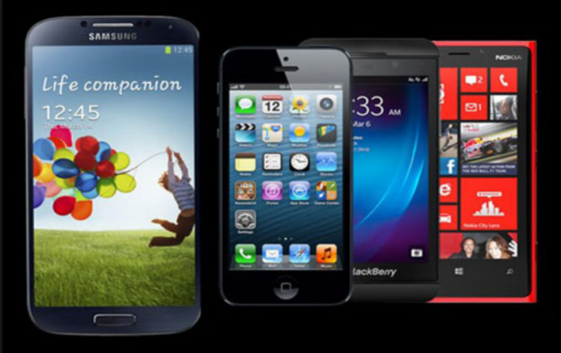 Apple Samsung Nokia BlackBerry