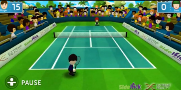 Top Smash Tennis Scene