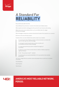 Verizon Reliable Network