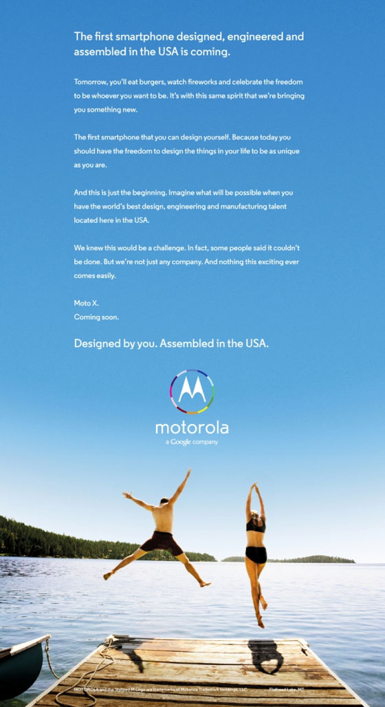 Motorola Moto X teaser