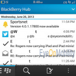 BlackBerry 10 Hub