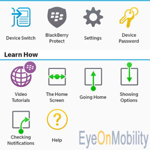 BlackBerry 10 help