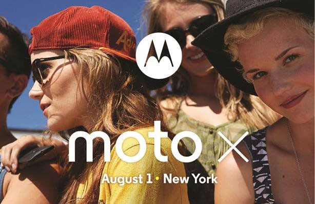 Motorola Moto X event invitation