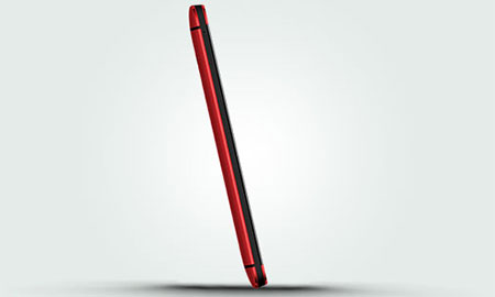 HTC One in Glamour Red
