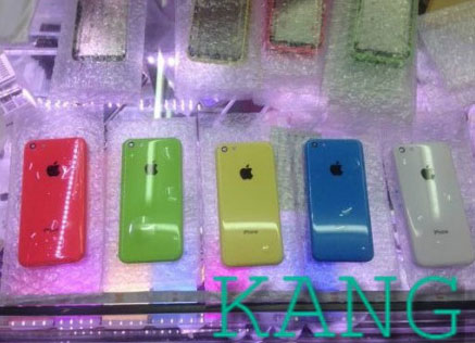 Rumoured budget iPhone backplates