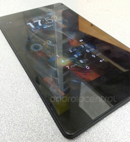 Rumoured next-generation Google Nexus 7