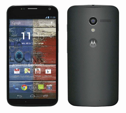 Rumoured Moto X press shots