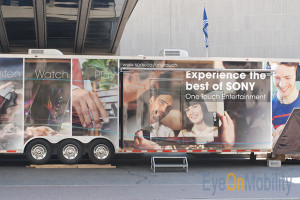 Sony UX Truck - Outside