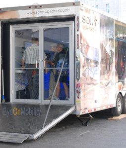 Sony UX Truck - Outside