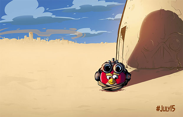 Teaser for new Angry Birds Star Wars game