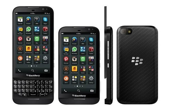 BlackBerry Z15 slider concept