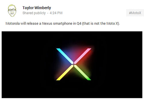 Motorola Nexus smartphone in Q4?