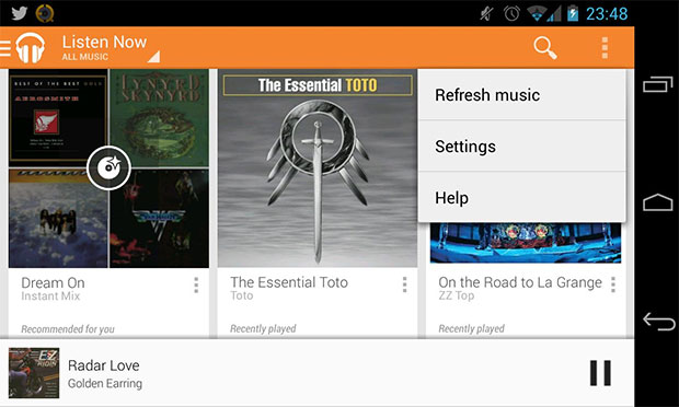 Google Play Music All Access