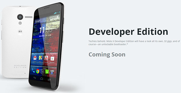 Moto X Developer Edition