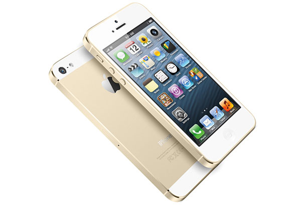 Rumoured Apple iPhone 5S in champagne colour