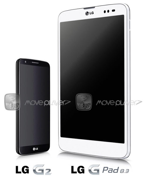 Rumoured LG G Pad 8.3