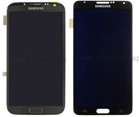 Rumoured Galaxy Note III next to Note II