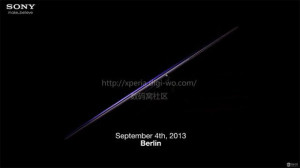 Rumoured Sony IFA 2013 Honami invitation