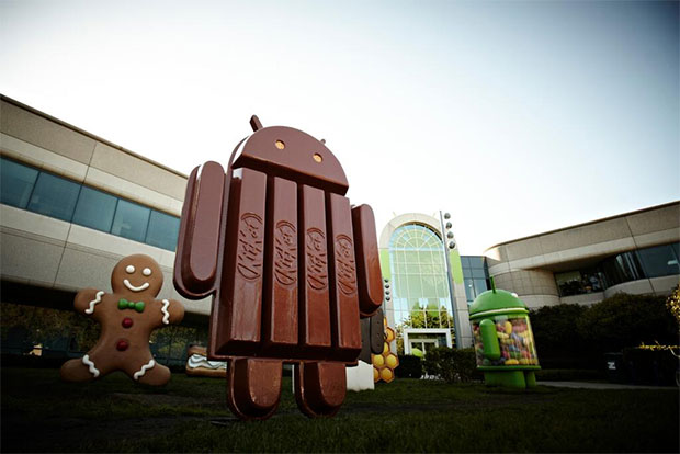 Android KitKat statue