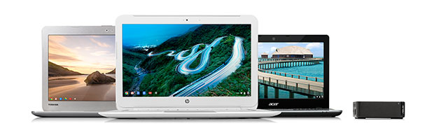 Google Chromebook lineup for late 2013
