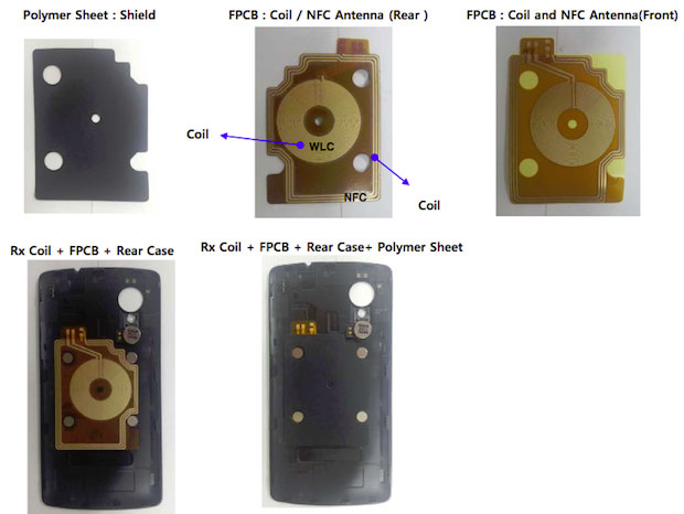 FCC picture of LG D820 (Nexus 5?)