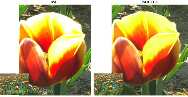 Samsung ISOCELL image comparison