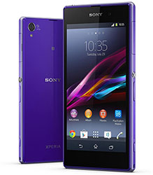 Sony Xperia Z1 in purple
