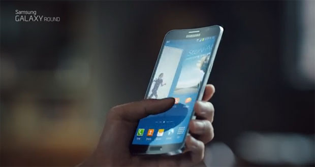 Samsung Galaxy Round ad