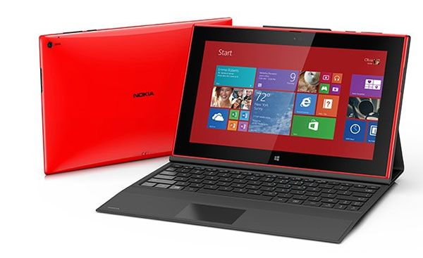 Nokia Lumia 2520 with Power Keyboard