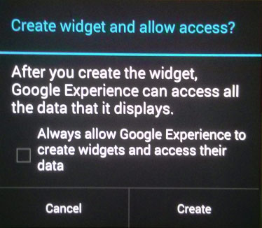 Rumoured Google Experience launcher