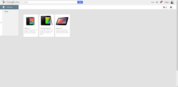 Google Nexus 5 spotted on Google Play