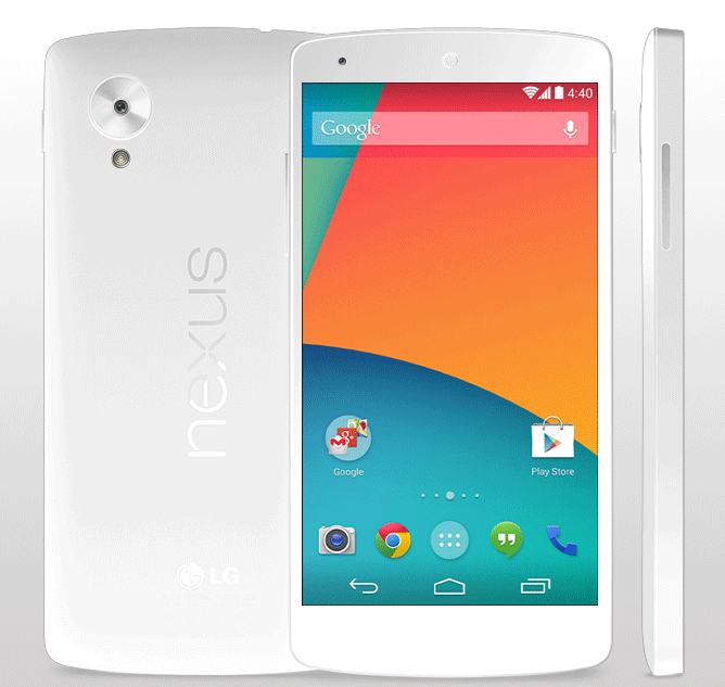Fake Google Nexus 5 in white?