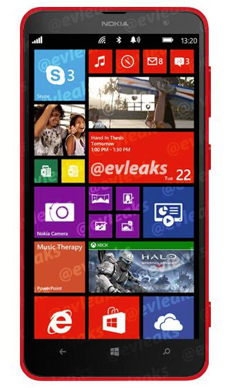 Rumoured Nokia Lumia 1320