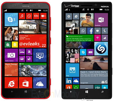 Rumoured Nokia Lumia 1320 image comparison