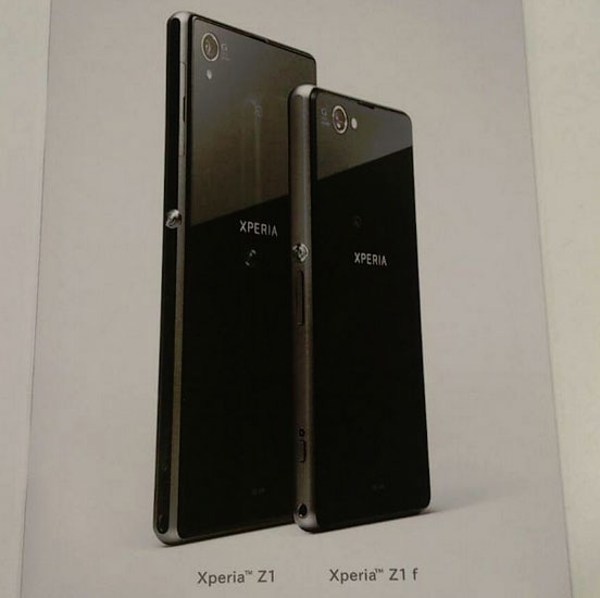 Rumoured Sony Xperia Z1 Mini