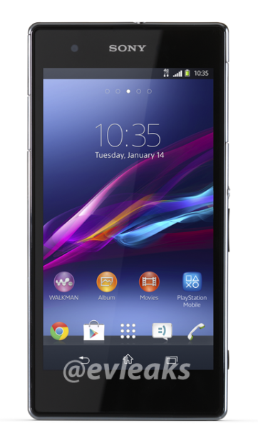 Rumoured Sony Xperia Z1S