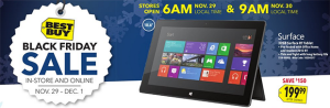 Best Buy Canada Black Friday 2013