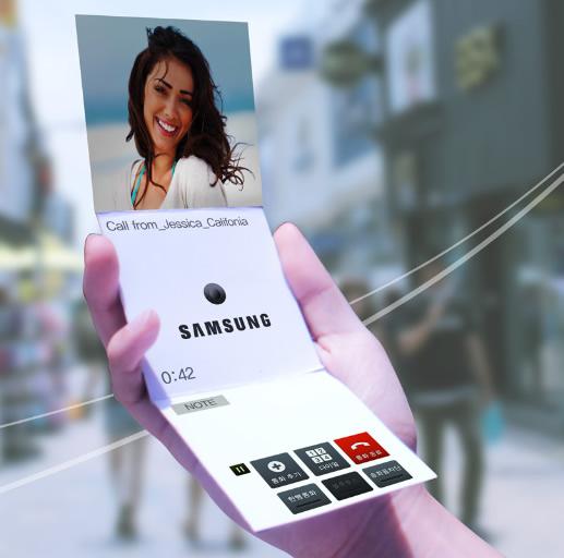 Samsung Foldiplay smartphone concept