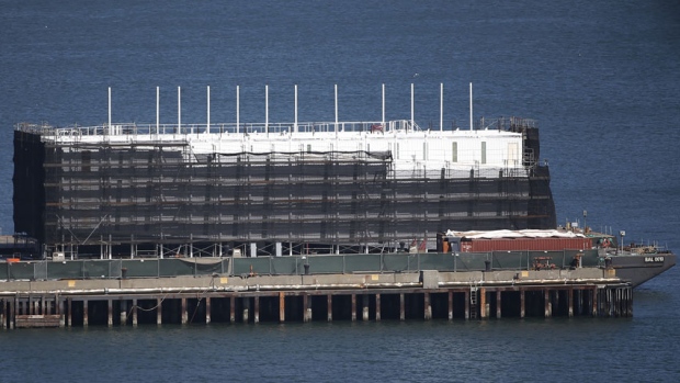 Google barge in San Francisco