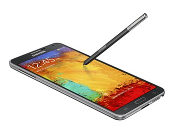 Samsung Galaxy Note 3 with pen