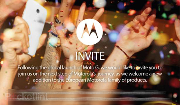 Motorola January 14, 2014 invitation