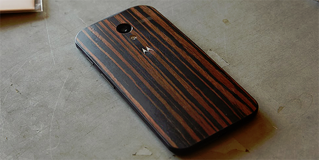 Motorola Moto X with ebony backplate