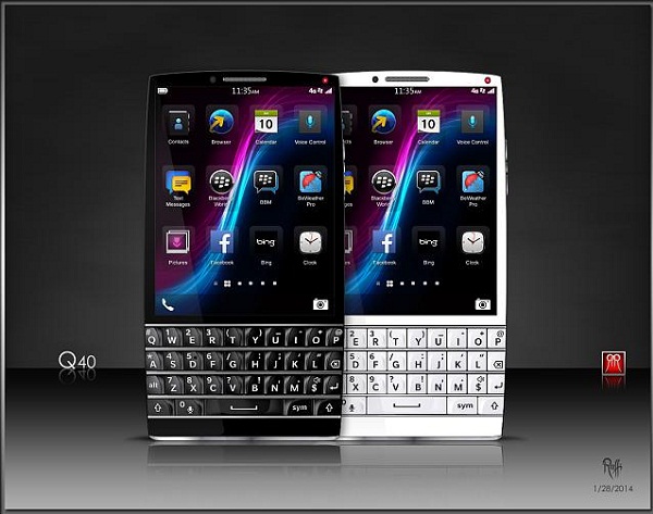 BlackBerry Q40 concept
