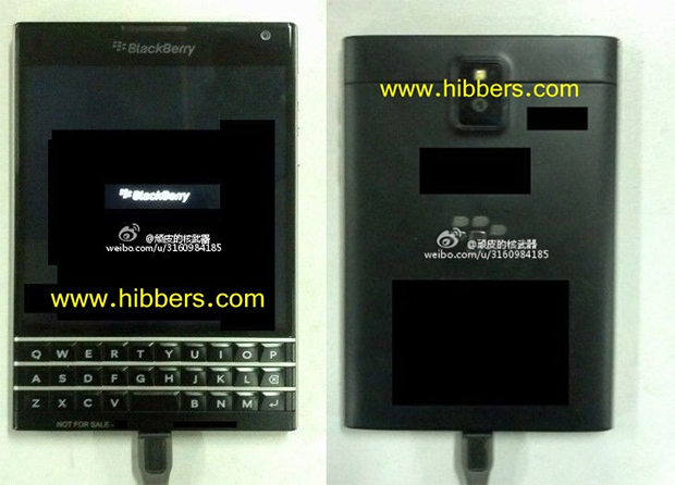 Rumoured Blackberry 10 prototype