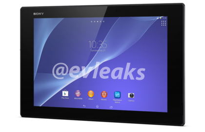 Rumoured Sony Xperia Tablet Z2